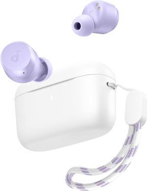 Soundcore by Anker A20i True Wireless Earbuds, Bluetooth 5.3, App, Customized Sound, 28H Long Playtime, Water-Resistant, 2 Mics for AI Clear Calls, Single Earbud Mode Purple