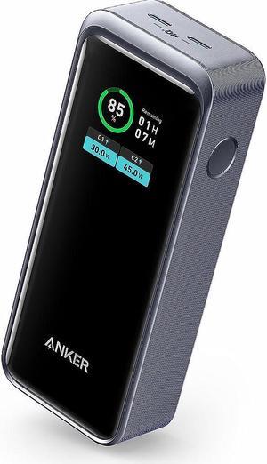 Anker Prime Power Bank, 20,000mAh Portable Charger with 200W  Output, Smart Digital Display, 2 USB-C and 1 USB-A Port Compatible with  iPhone 15/14/13 Series, Samsung, MacBook, Dell, and More : Cell