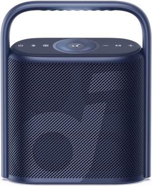Soundcore Motion X500 Portable Bluetooth Speaker, Wireless Speaker with Immersive Spatial Audio, Wireless Hi-Res Sound with 3X Detail, 3-Channel Audio, and an Upward Firing Driver with Ambient Light