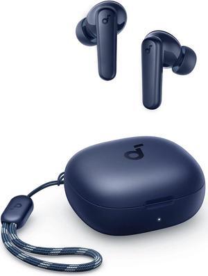 Soundcore by Anker P20i True Wireless Earbuds, 10mm Drivers with Big Bass, Bluetooth 5.3, 30H Long Playtime, Water-Resistant, 2 Mics for AI Clear Calls, 22 Preset EQs, Customization via App Blue