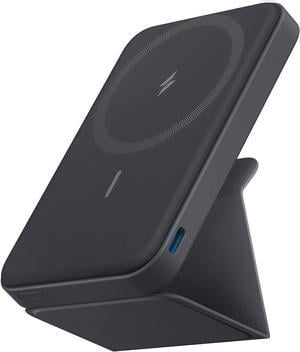 Anker 622 Magnetic Battery (MagGo) Upgraded Version, 5,000mAh Foldable Magnetic Wireless Portable Charger and USB-C (On The Side), Only for iPhone 14/13/12 Series