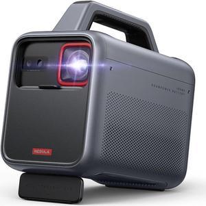 Anker NEBULA Mars 3 Outdoor Portable Projector, 1000 ANSI Lumens, AI-Powered Image, 5 Hour Playtime, Android TV 11.0, 40W DD+ Speaker, Autofocus, Keystone Correction, 200 Inches Home Theater (Renewed)