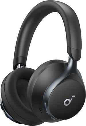 Soundcore by Anker, Space One, Active Noise Cancelling Headphones, 2X Stronger Voice Reduction, 40H ANC Playtime, App Control, LDAC Hi-Res Wireless Audio, Comfortable Fit, Clear Calls (Renewed)