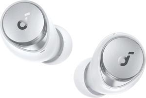 soundcore by Anker Space A40 Adaptive Active Noise Cancelling Wireless Earbuds, Reduce Noise by Up to 98%, Ultra Long 50H Playtime, Hi-Res Sound, App Customization, Wireless Charge (Renewed)
