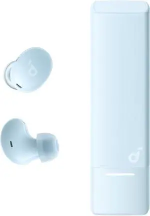 Soundcore A30i by Anker, Smart Noise Cancelling Earbuds, Lipstick-Shaped Stylish Design, Tiny, Lightweight Comfort, Clear Sound, IP54, 15H Playtime in ANC Mode, Wireless Earbuds, Bluetooth 5.4 Blue
