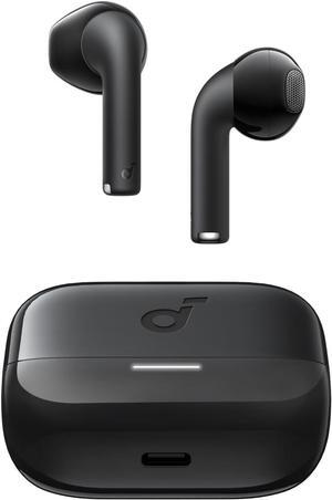 Soundcore K20i by Anker, Semi-in-Ear Earbuds, Bluetooth Wireless, 36H Playtime, Fast Charge, Clear Sound, Comfortable Fit, ENC 2-Mic Clear Calls, Custom EQ, IPX5, Bluetooth 5.3, App Control