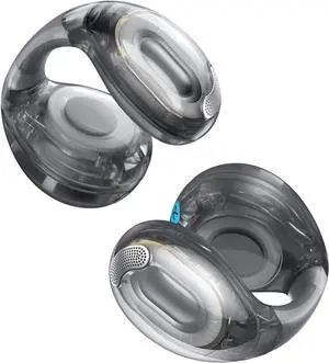 Anker Soundcore C40i, Open-Ear Earbuds, Clip-On Headphones, Flexible Joint Design, Button Controls, Lightweight Comfort, Stable Fit with Attachable Ear Grips, Expansive Drivers for Clear Sound