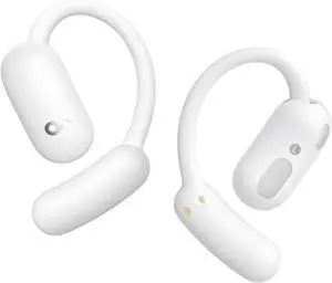 Soundcore AeroFit 2 by Anker, Open-Ear Headphones, 4 Adjustable Positions for Every Ear Size, 2X Richer Bass, Hi-Res,42H Playtime,IP55,AI Clear Calls,Translation Earbuds Real Time(Renewed) White