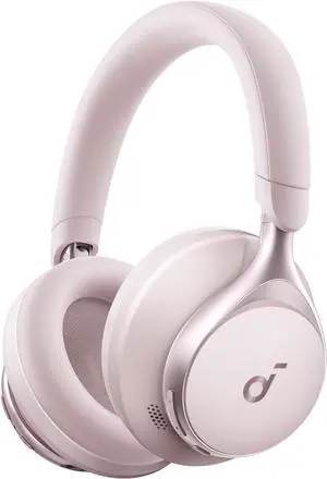 Soundcore by Anker, Space One, Active Noise Cancelling Headphones, 2X Stronger Voice Reduction, 40H ANC Playtime, App Control, LDAC Hi-Res Wireless Audio(Renewed) Soundcore by Anker, Space One, Active Noise Cancelling Headphones, 2X Stronger Voice Reduction, 40H ANC Playtime, App Control, LDAC Hi-Res Wireless Audio(Renewed)