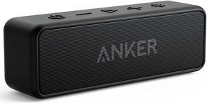 Anker Soundcore 2 Portable Bluetooth Speaker with Superior Stereo Sound, Exclusive BassUp, 12-Watts, IPX5 Water-Resistant, 24-Hour Playtime, Perfect Wireless Speaker for Home, Outdoors, Travel