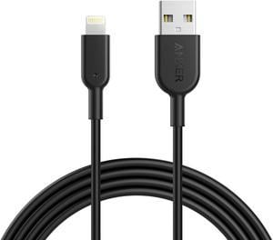 Anker Powerline II Lightning Cable (6ft), Probably The World's Most Durable Cable, MFi Certified for iPhone 11/11 Pro/ 11 Pro Max/ Xs/XS Max/XR/X / 8/8 Plus / 7/7 Plus / 6/6 Plus (Black)