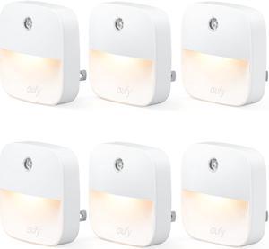 Eufy Lumi Stick-On Night Light, Warm White LED, Motion Sensor, 3-Pack