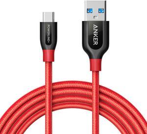 Anker PowerLine+ USB-C to USB 3.0 cable (6ft), High Durability, for USB Type-C Devices Including the new MacBook, ChromeBook Pixel, Nexus 5X, Nexus 6P, Nokia N1 Tablet, OnePlus 2 and More