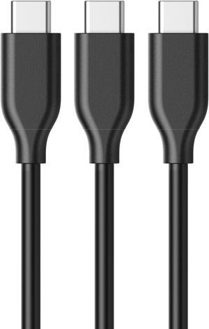 [3 Pack] Anker PowerLine USB-C to USB 3.0 Cable (3ft) with 56k Ohm Pull-up Resistor for USB Type-C Devices Including the new MacBook, ChromeBook Pixel, Nexus, OnePlus 2 and More