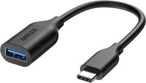 Anker USB-C to USB 3.1 Adapter, Converts USB-C Female into USB-A Female, Uses USB OTG Technology, Compatible with Galaxy S8 S8+, Google Pixel, Nexus 6P 5X, LG V20 G5 and more