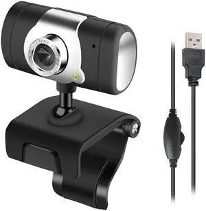 HD 480P Webcam with Built-in Microphone, Notebook Laptop PC Desktop Computer Web Video Camera USB Plug & Play for Skype, Online Conferences Meeting, Video Calls, Live Streaming HD 480P Webcam with Built-in Microphone, Notebook Laptop PC Desktop Computer Web Video Camera USB Plug & Play for Skype, Online Conferences Meeting, Video Calls, Live Streaming