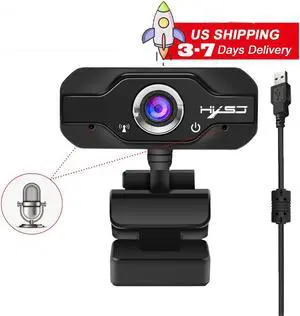 S50 1MP Webcam with Microphone, Full HD 720P Web Camera, USB Plug & Play for Desktop PC & Laptop Windows & MacOS, Facial-Enhancement Technology for Video Live Streaming, Video Conferencing, Gaming S50 1MP Webcam with Microphone, Full HD 720P Web Camera, USB Plug & Play for Desktop PC & Laptop Windows & MacOS, Facial-Enhancement Technology for Video Live Streaming, Video Conferencing, Gaming