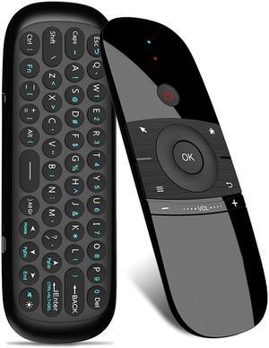New 2.4G wireless air mouse gyroscope voice control induction universal mini keyboard remote control for PC Android TV box W1