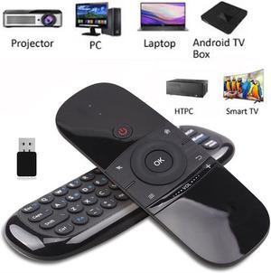New Original Wechip W1 Keyboard Mouse Wireless 2.4G Fly Air Mouse Rechargeble Mini Remote Control For Android Tv Box/Mini PC/TV