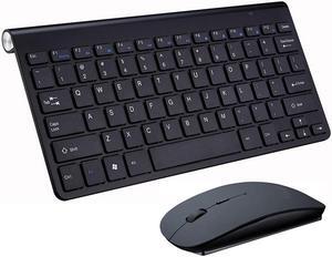 LUOM K1088 Wireless Keyboard & Mouse Combo (K1088), Black