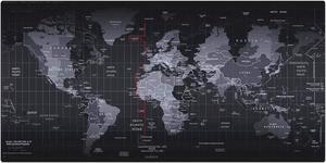 XXXL Gaming Mouse Pad Extended Mousepad Mouse Pat with Durable Stitched Edges Game Mouse Mat Ideal for Desk Cover, Computer Keyboard, PC and Laptop (35.43 X 15.75X 0.08IN) (World Map)