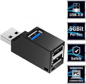 USB3.0 to USB 3.0+2USB2.0 Hub Splitter -LUOM USB Extender 3 Port USB Ultra Slim Data Hub for MacBook, Mac Pro/Mini, iMac, Ps4, Surface Pro, XPS, PC, Flash Drive, Samsung More