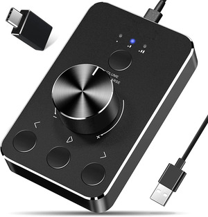 Mini Bouton De Contrôle De Volume M1 - Contrôleur Audio Actif 3,5 Mm Pour PC, Haut-Parleur, Téléphone | Réglage Son Facile