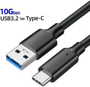 10Gbps USB 3.1 Gen 2 USB A to USB C Cable 3A/60W Fast Charge Compatible with iPhone 15/15 Plus/15 Pro/MacBook Pro 2022/Samsung Galaxy S22/Z Fold/Z Flip/Switch, etc (6.6ft , 2 Pack) 10Gbps USB 3.1 Gen 2 USB A to USB C Cable 3A/60W Fast Charge Compatible with iPhone 15/15 Plus/15 Pro/MacBook Pro 2022/Samsung Galaxy S22/Z Fold/Z Flip/Switch, etc (6.6ft , 2 Pack)