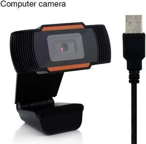 Jieyuteks Computer 12 MP HD Webcam Video Webcam Web Camera Built-in Sound Absorption Microphone For Computer PC Laptop Skype MSN Real-time Video Calls Video Meeting
