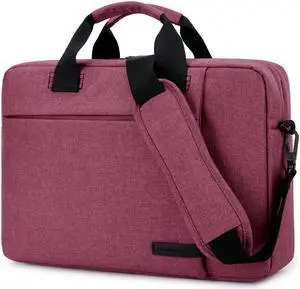 BRINCH Laptop Bag 14.6 Inch, Stylish Fabric Laptop Messenger Shoulder Bag Case Briefcase for 14 - 14.6 Inch Laptop / Notebook / MacBook / Ultrabook / Chromebook Computers (Red) BRINCH Laptop Bag 14.6 Inch, Stylish Fabric Laptop Messenger Shoulder Bag Case Briefcase for 14 - 14.6 Inch Laptop / Notebook / MacBook / Ultrabook / Chromebook Computers (Red)