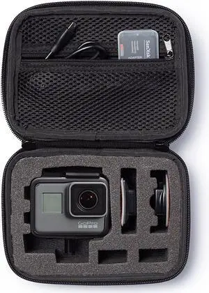 BRINCH Action Camera Storage Case Carrying Case for Xiaomi Yi Go Action Camera Gopro Hero Pro 3 + SJ4000 SJ7000 Accessories-Small