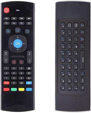 LUOMs Updated 2.4G Fly Air Mouse MX3 Wireless Remote Control for Smart TV TV box