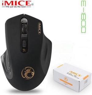 E-1800 Intelligent Connectivity 1600DPI Gaming Mouse 2.4GHz Wireless Mouse USB Receiver Wireless Optical Mouse