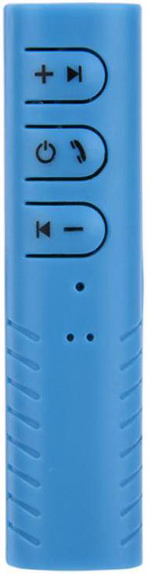 LUOM AX-03 Sport Bluetooth Headphone Receiver Adapter Earphone Headphone Audio Wireless Adapter With Mic Microphone-Blue