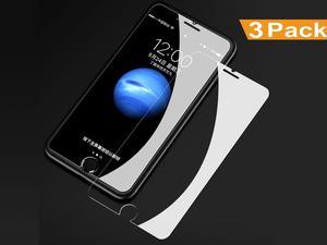 Ultra Thin 25D Arc Round Edge Screen Protector Tempered Glass Film for Apple iPhone 6 iPhone 6S iPhone 7 iPhone 8 47 inch 9H Hardness Clear HD 3D Touch 025mm 3 Pack