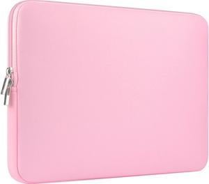 CCPK 15.6" Laptop Sleeve Compatible for 16" MacBook Pro 16 Inch 15" Mac Hp Acer Aspire 5 Samsung Lenovo Surface Book Envy x360 15 In Computer Cover 16in PC Carrying Case 15.6 Inch Bag Neoprene, Pink