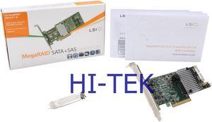 LSI 9271-8I  Logic 6Gb Megaraid Sas 92718I 8Port Pciexpress 3.0 X8 Sas Sata Host Bus Adapter With Standard Bracket
