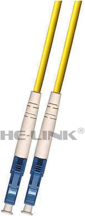170M LC-LC Indoor Armored Singlemode Duplex Fiber Optic Cable Patch Cord 9/125