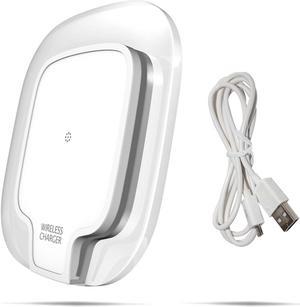 Lian LifeStyle Super Intelligent Wireless Charger for Samsung, iPhone or Any QI-Enable Smartphone LY W7(White)