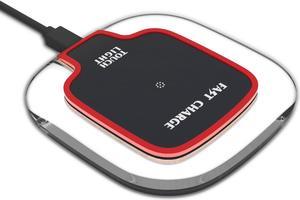 Lian LifeStyle Super Intelligent Wireless Charger for Samsung, iPhone or Any QI-Enable Smartphone LY W7(Red)
