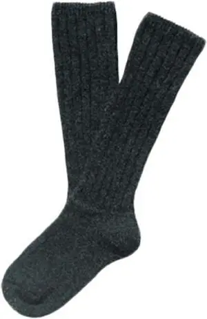 Lian LifeStyle Fascinating Children's 3 Pairs Knee High Wool Blend Boot Socks Resistant, Comfortable and Health Focused Size S(0-2Y)  (Gray)