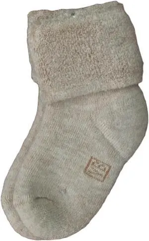 Lian LifeStyle Soft, Fantastic, Adorable And Super Comfortable Children's 3 Pairs Wool blend Crew Socks Plain Color Size (Girl) 0M-6M (Beige)