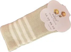 Lian LifeStyle Children's 3 Pairs Premium Cotton Crew Socks. Durable, Lightweight & Effective - Sweat Absorbent Great for Sports Honey Dew Size(0Y-2Y/12-14cm)