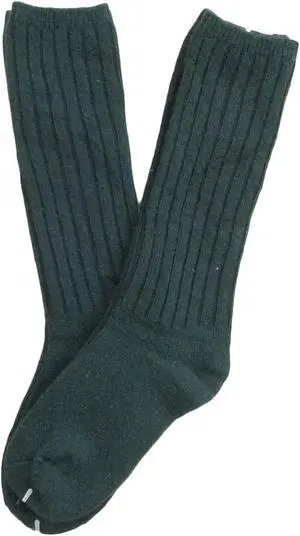 Lian LifeStyle Fascinating Children's 1 Pair Knee High Wool Blend Boot Socks Resistant, Comfortable and Health Focused Size S(0-2Y)-(Green)