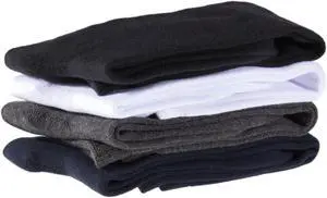 Lian LifeStyle Charming, Durable, Cozy and Fancy Children's 4 Pairs Knee Length Cotton Socks With a Wide Range of Colors JH0116 Size S(5Y-8Y 4 Colors