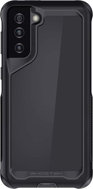 Ghostek Atomic Slim Designed for Galaxy S21 Plus Case with Protective Metal Bumper Made of Super Tough Lightweight Military Grade Aluminum Alloy for 2021 Galaxy S21+ Plus 5G (6.7 Inch) (Phantom Black)