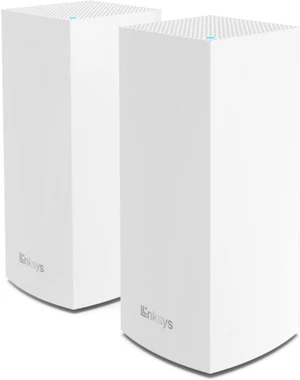 Linksys MX10600-RM2 Velop AX5300 Tri-Band Mesh WiFi 6 Router System 2-Pack White Linksys MX10600-RM2 Velop AX5300 Tri-Band Mesh WiFi 6 Router System 2-Pack White