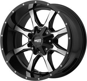 Moto Metal mo970 20x10 6x135/6x139.7 -24et 106.25mm gloss black machined face wheel
