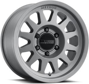 Method Race Wheels mr704 16x8 6x139.7 0et 106.25mm matte titanium wheel