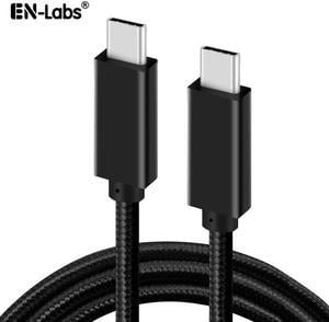 USB 3.1 Type C to USB C Thunderbolt Compatible Cable PD 100W 5A GEN2 Male to Male Charging & Data Cable for Macbook iMac Pro,4K Ready for USBC Monitor - 3.3FT